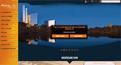 Desktop Screenshot of mohegansun.com